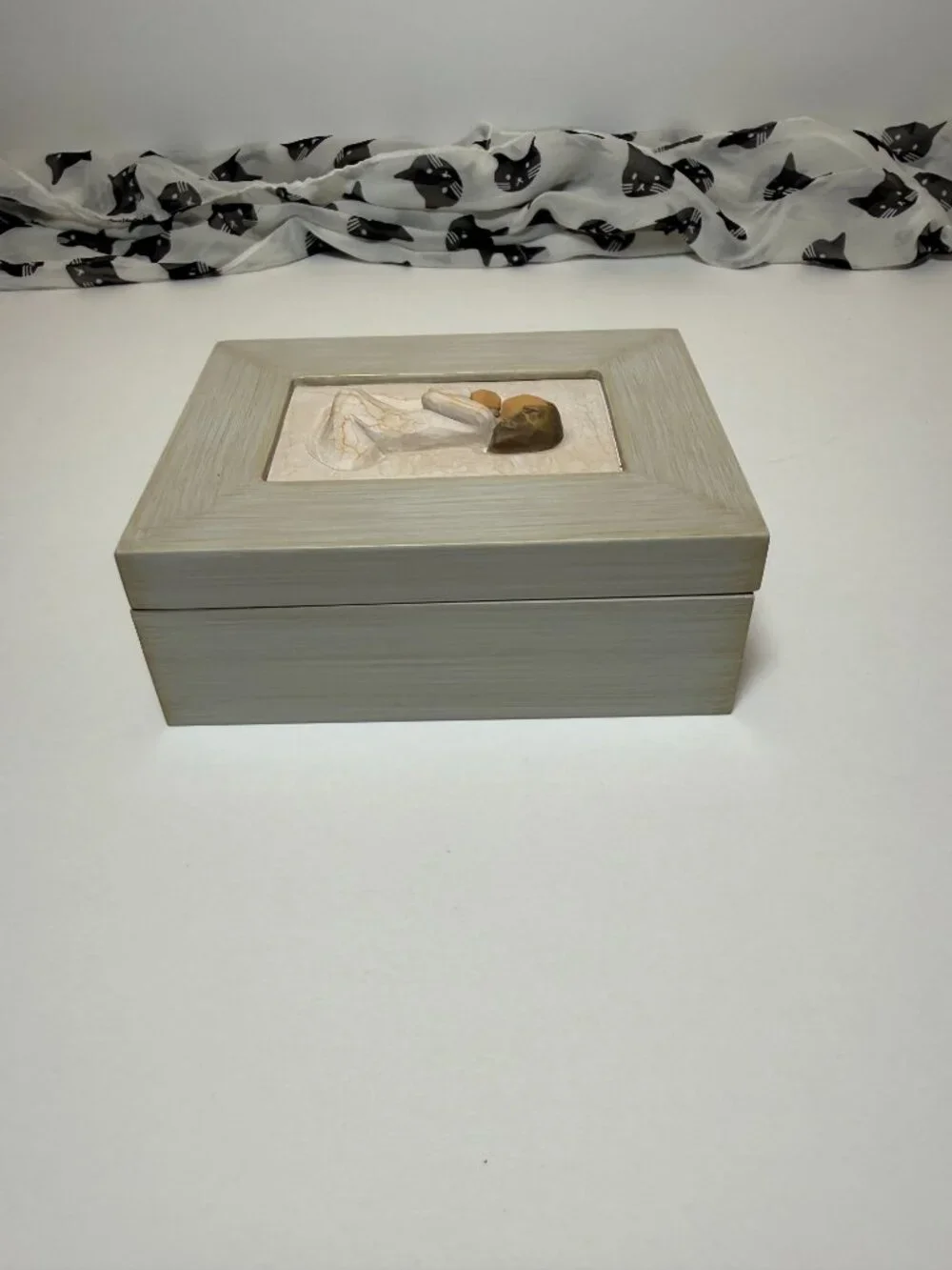 2007 Willow Tree Prayer Hinged Trinket Box Collectible Susan Lordi